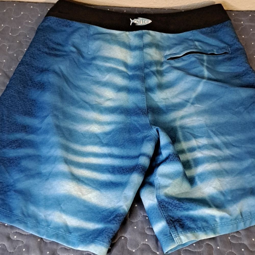 AFTCO Bluewater Fishing board shorts size 30 - Picture 4 of 4